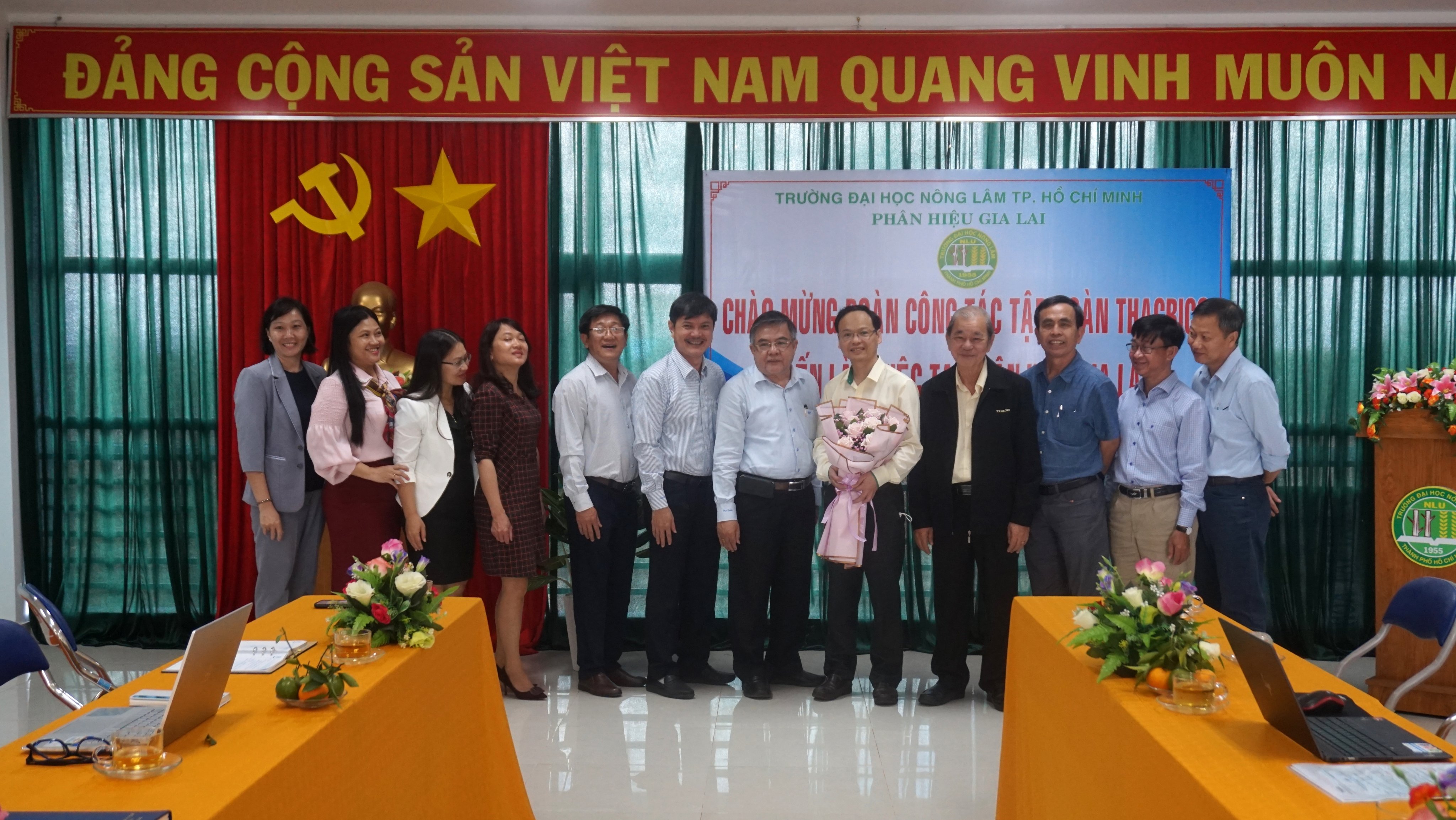 THAGRICO và Đại học Nông Lâm TP.HCM thảo luận hợp tác đào tạo - bg