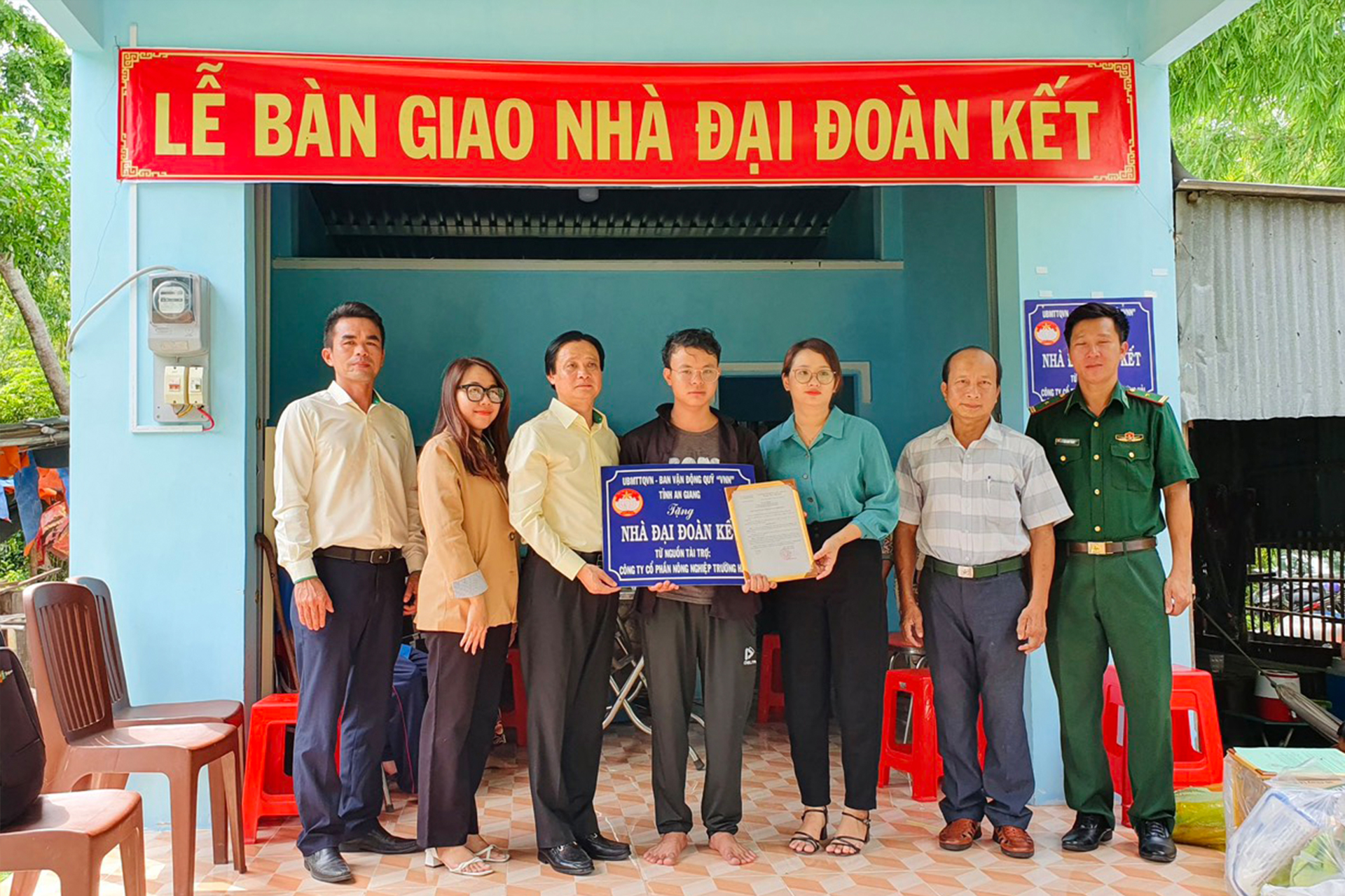 THACO AGRI bàn giao 03 căn nhà Đại đoàn kết tại tỉnh An Giang