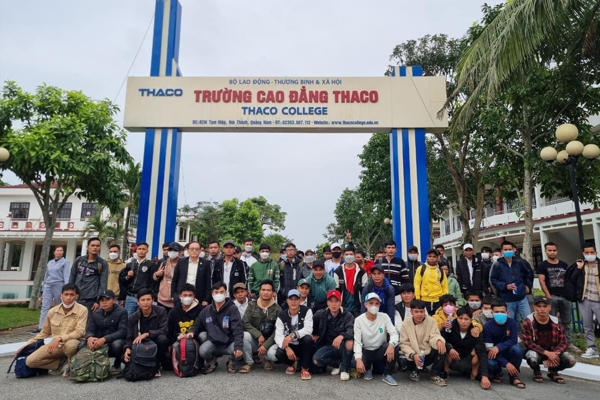 Trường Cao đẳng THACO khai giảng lớp sơ cấp trồng cây ăn trái theo hướng công nghiệp khóa 13