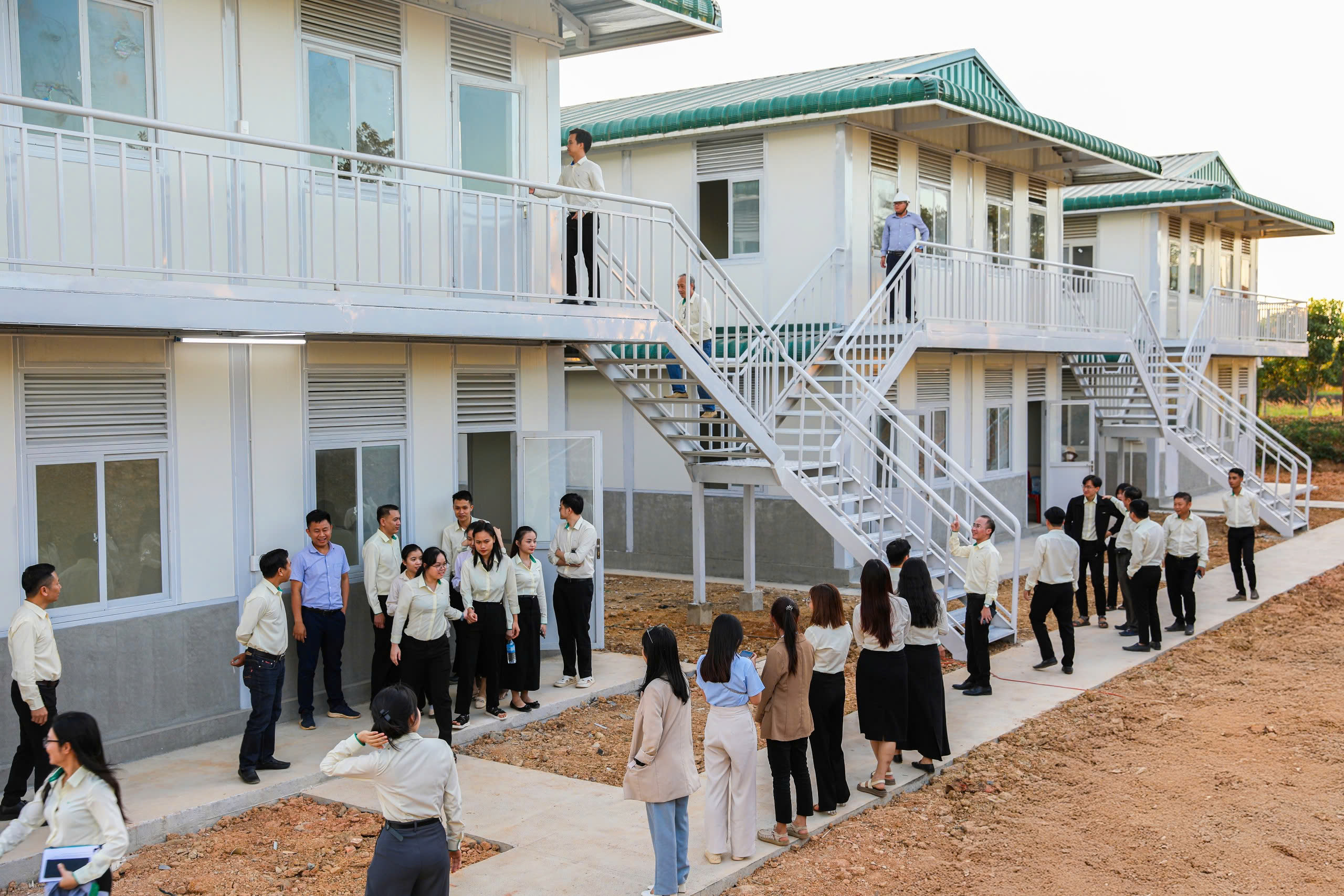 Worker housing area at the complex