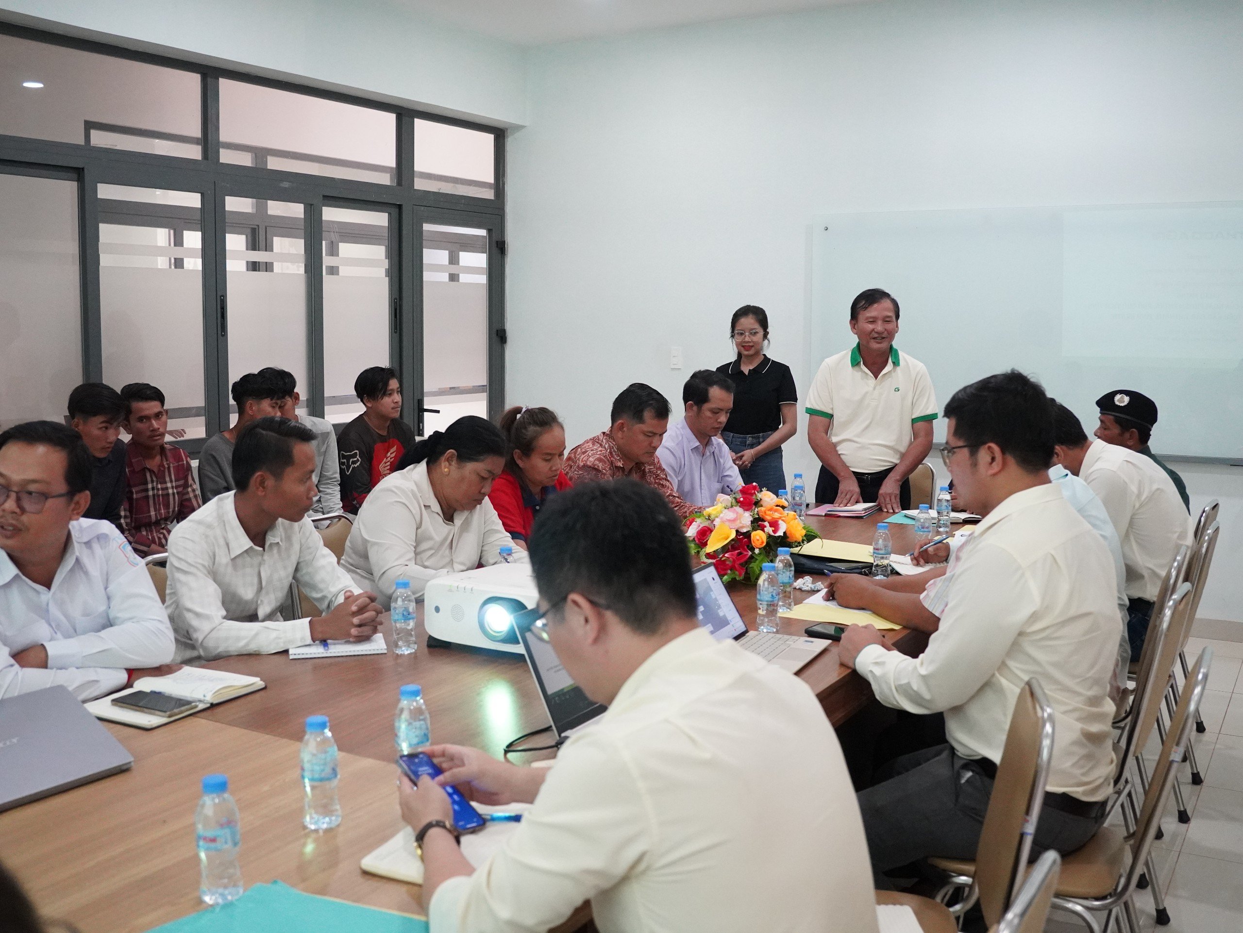 Cambodia's Kratie Provincial Deputy Governor visits Snuol Complex