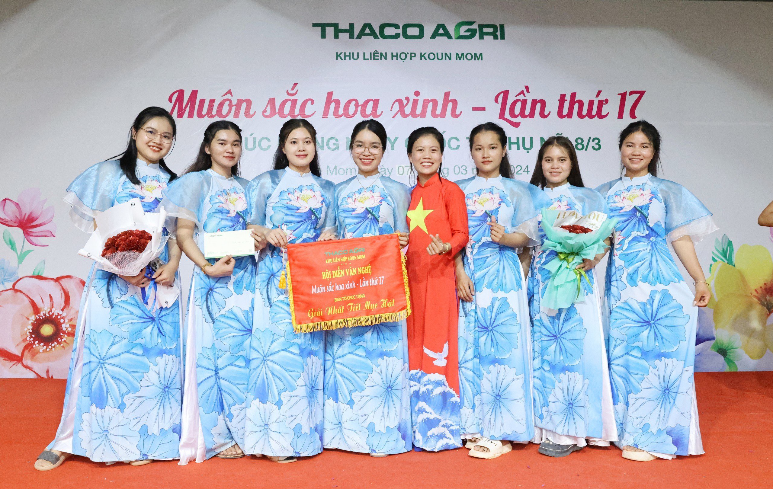 “Muôn sắc hoa xinh” lần thứ 17 CBNV nữ THACO AGRI: Vui - Khỏe - Đoàn kết