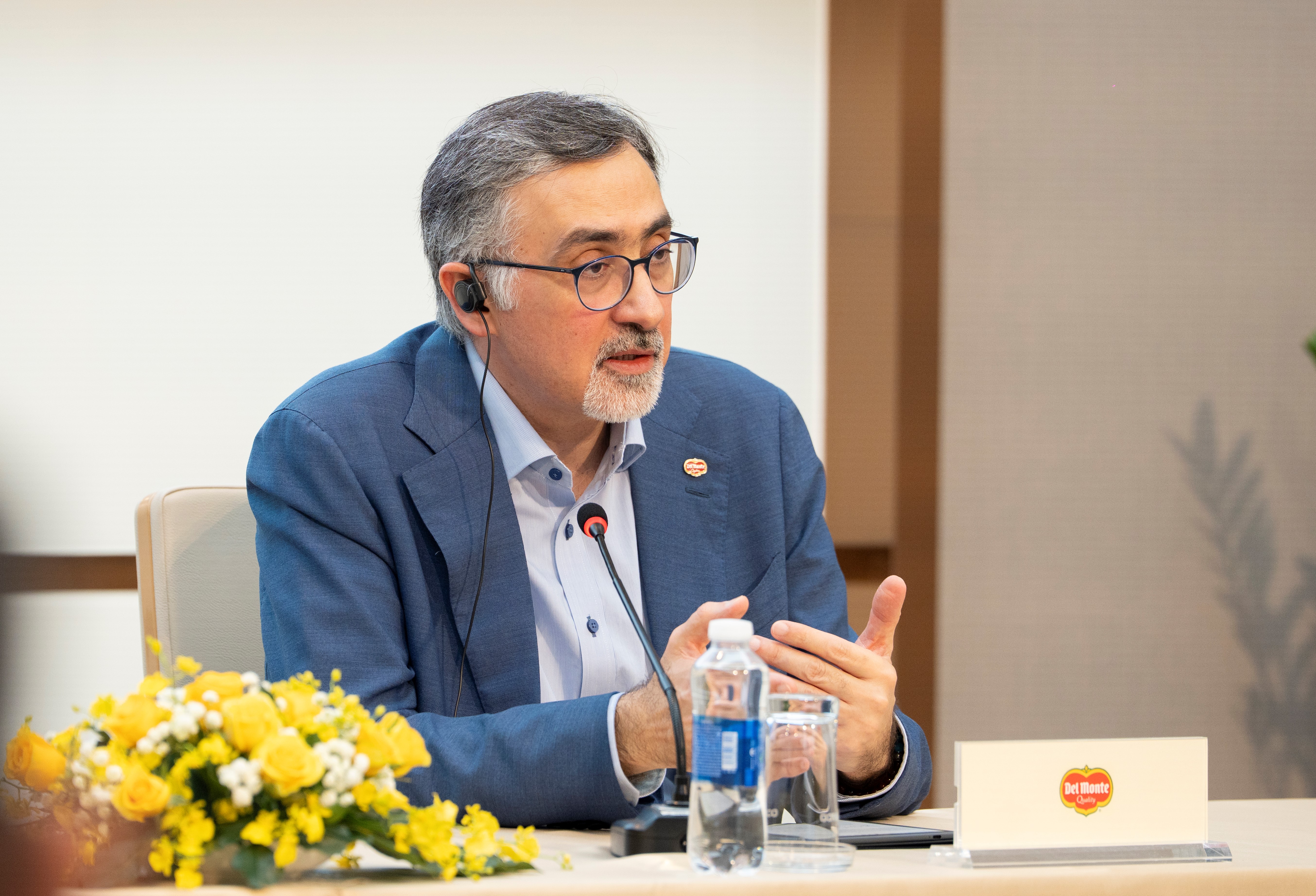 Ông Mohammed Abbas - Phó Tổng Giám đốc thường trực Tập đoàn Fresh Del Monte