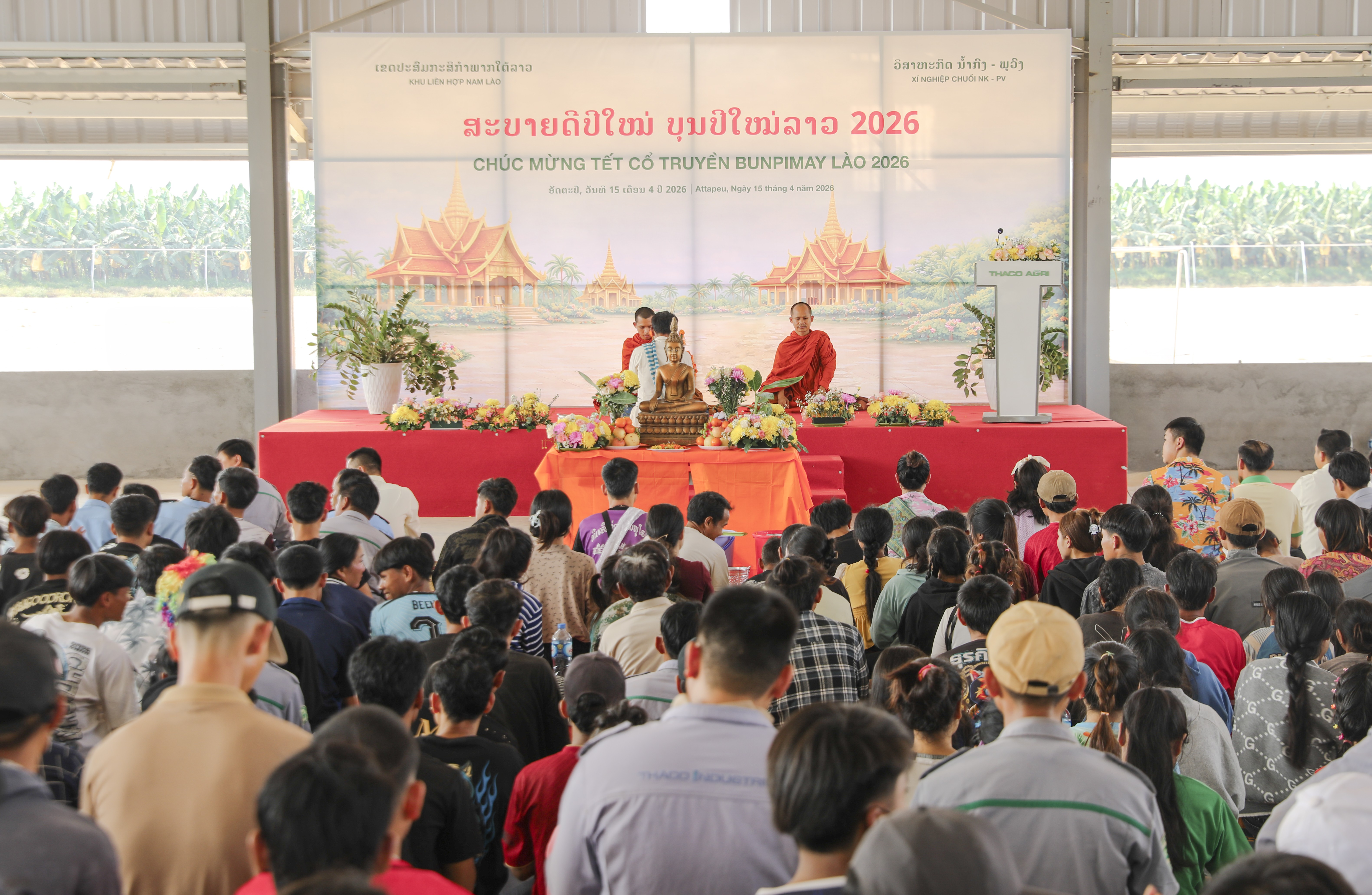 Những ngày đầu năm mới theo Phật lịch 2569, KLH Nam Lào đã tổ chức chuỗi hoạt động chúc mừng Tết cổ...