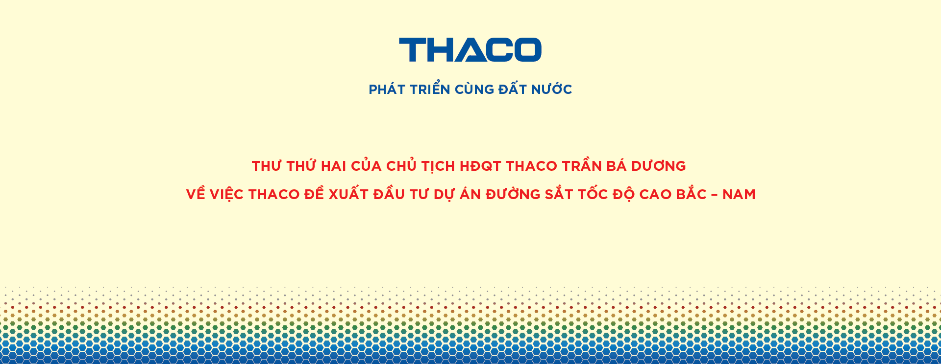 Sau bức thư thứ nhất gửi ngày 30.5.2025 đã được Quý cổ đông, đối tác và cán bộ nhân viên cũng như Qu...